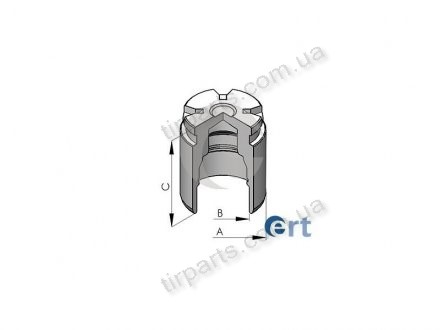 Ремкомплект тормозного суппорта (47831-52090, 4783152090) Polcar ERT150523-C
