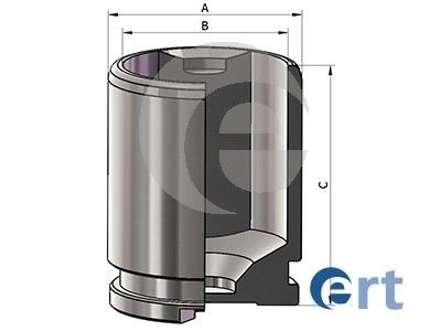 Фото автозапчасти ремкомплект гальмівного суппорта Polcar ERT151182-C