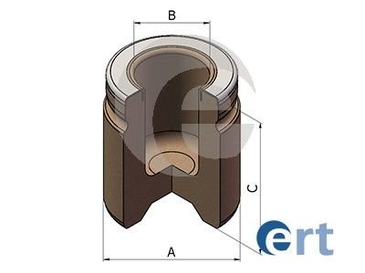 Фото автозапчасти ремкомплект гальмівного суппорта Polcar ERT151491-C