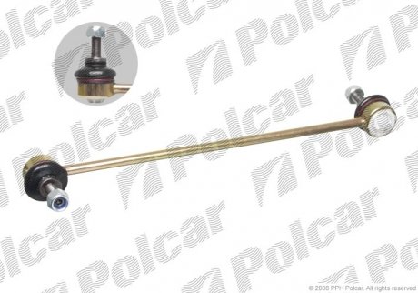 Стійка стабілізатора лівий=правий FIAT PANDA 03- (50703296) Polcar F-337T (фото 1)