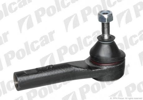 Наконечник тяги рульової правий FIAT DOBLO '10- (77365224, 1609192, 95512976) Polcar F-671 (фото 1)