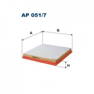 Фото автозапчасти повітряний фільтр Polcar FLAP051/7