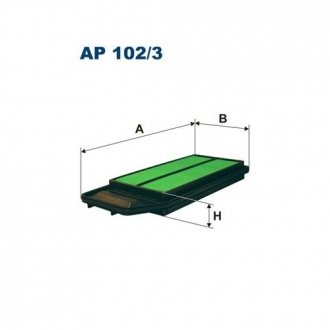 Фото автозапчасти повітряний фільтр Polcar FLAP102/3