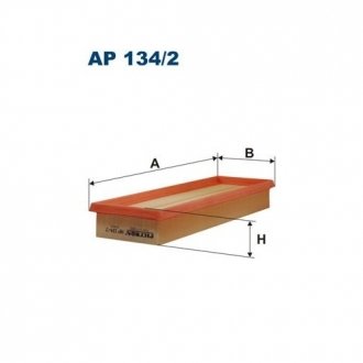 Фото автозапчасти повітряний фільтр Polcar FLAP134/2