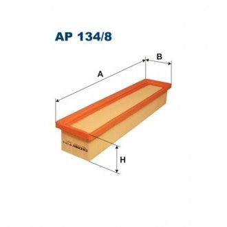 Фото автозапчастини повітряний фільтр Polcar FLAP134/8