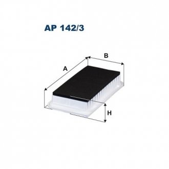 Фото автозапчасти повітряний фільтр Polcar FLAP142/3