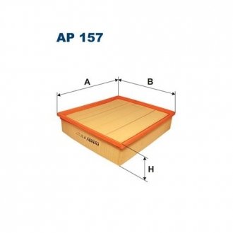 Фото автозапчасти воздушный фильтр Polcar FLAP157