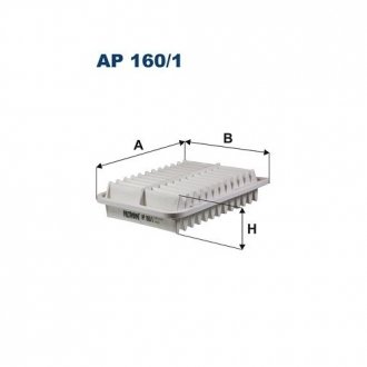 Фото автозапчасти повітряний фільтр Polcar FLAP160/1