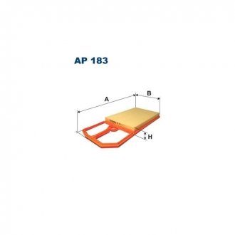 Фото автозапчастини повітряний фільтр Polcar FLAP183