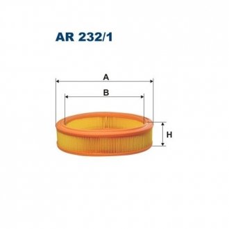 Фото автозапчасти повітряний фільтр Polcar FLAR232/1