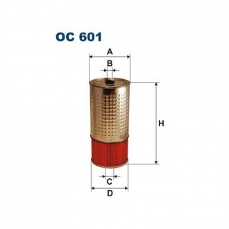 Масляний фільтр Polcar FLOC601 (фото 1)