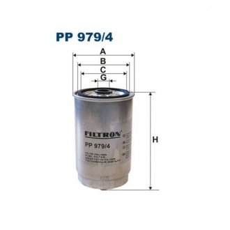 Фото автозапчасти паливний фільтр Polcar FLPP979/4
