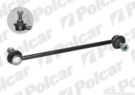Стойка стабилизатора левый = правый FORD FIESTA 08- 10) Polcar FO-236A (фото 1)