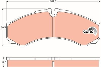 Фото автозапчасти гальмівні колодки Polcar GDB1534