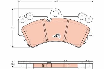 Фото автозапчасти гальмівні колодки Polcar GDB1720