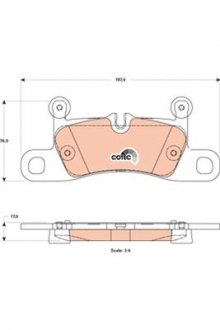 Фото автозапчасти тормозные колодки Polcar GDB1875