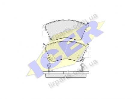 Фото автозапчасти тормозные колодки MITSUBISHI PAJERO I (MB500813, MR389523, MR389526, MZ690003E, MB500814, MR162523, MB500815, MB500819, MZ6809 526, MB500812, MB500816, MB699088, MB 500812, MB 500813, MB 500816, MB 500 819, MR162 524, MR 162 523, MB 500 814, MR 162 5 Polcar IE140701