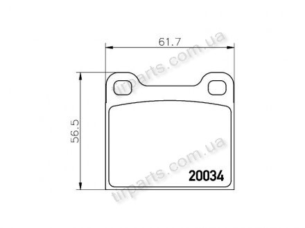 Фото автозапчастини гальмівні колодки VOLVO 760 Kombi (704 (0060 729 250, 0060729250, 1605416, 1605710, 47891000, 90135196322, 16 05 709, 116002205203, 1605432, 90297407, 1605709, 1605880, 311698151E, 311698151E, 16 05 256, 16 05 416, 16 05 796, 16 05 219, 16 05 346, 91 Polcar IE180162