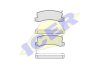 Фото автозапчасти тормозные колодки TOYOTA COROLLA Wagon ZZC3, 04466-33110, 04466-48010, 0449220030, 0449232061, 2478, 0449220040, 0449220100, 0446620070, 0446620100, 0446633040, 0446633110, 0449220011, 0449) Polcar IE180734 (фото 1)