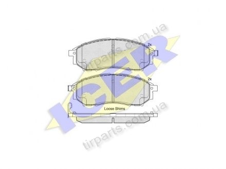 Фото автозапчастини гальмівні колодки VOLVO V70 I kombi (P (2 722 916, 2 719 58, 2750, 2 715 73, 2 715 738, 271958, 271573, 271829, 2718294, 2 719 581, 2 718 294, 2722916, 3 126 118 6, 2709236, 2719581, 270923, 2715738, 31261186, RS5975, 2 709 23, 2 709 236, 2 718 29, 2 Polcar IE181155-700 (фото 1)