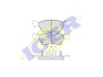 Фото автозапчасти тормозные колодки TOYOTA AVENSIS Liftb (0446505020, 0446505042, 0446505040, 04465-05060, 0446505030, 0446505060, 045 YZZCG, 04465-05030, 04465-YZZCG, 04465-05110, 04465-05040, 04465-05042) Polcar IE181235 (фото 1)