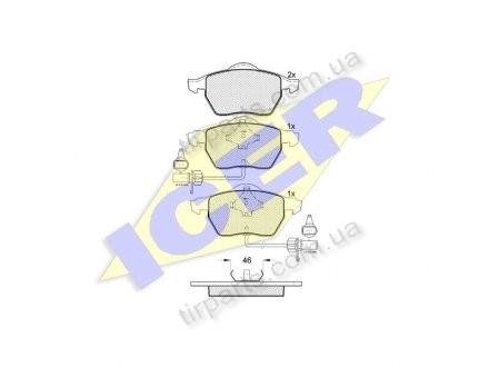 Тормозные колодки Volkswagen PASSAT (3B3), 11. 8151E, 4B0698151E, 4B0698151E, 4D0698151J, 6LL 698151, 4B0 698 151 N, 4B0698151K, 4B0698151K, 4B0698151K, 4B0698151AB, 4B0698151AB, 8E0698151F, 4B0 698) Polcar IE181331