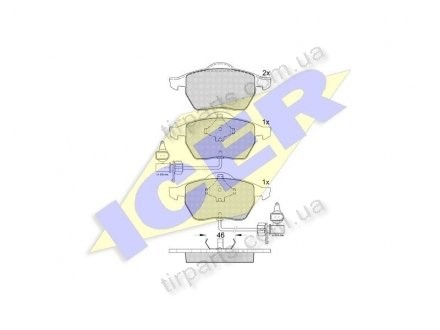 Фото автозапчастини гальмівні колодки AUDI A6 (4B, C5), 01 (4B0 698 151 A, 8E0 698 151 J, 4B0615116F, 4B0615116F, 4F0698151, 4B0 615 116, 4B0 698 151, 4B0698151B, 4B0698151B, 4B0615116A, 4B0615116A, 4B0 698 151 B, 4B0 698 151 H, 4B0698116A, 4B0698116A, 4B0698151, 4B0698 Polcar IE181362 (фото 1)