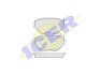 Фото автозапчасти тормозные колодки TOYOTA RAV 4 II. 65-42130, 0446542110, 04465-YZZCN, 04465-42071) Polcar IE181519 (фото 1)