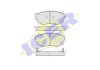 Фото автозапчасти тормозные колодки MAZDA 6 Hatback (G (GJYA-33-23ZC, GJYA-33-23ZA, GJYB-33-23ZD, GJYA-33-28ZA) GJYB-33-23ZC, G2YD-33-23Z, GJYA-33-23ZD, GJYC-33-28Z, GJYA-33-23ZB, G1YC-33-28ZC, GJYB-33-23ZB, GJYC-33-2 Polcar IE181542 (фото 1)