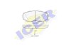 Фото автозапчасти тормозные колодки MAZDA CX-7, 10.07- 33-28Z, 7T4Z-2200-A, 7T41-2200-AA, 7T4Z-2V200-AA, 7U2J-2C453-AA, EHY2-33-28Z, EHY4-33-28Z, L2Y8-26-43ZA, L2 49Z, L2Y6-33-28ZA, L2Y7-26-48Z, L2Y6-33-28Z, L2) Polcar IE181962 (фото 1)