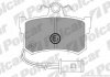 Фото автозапчасти тормозные колодки HONDA LEGEND, ROVER (43022-SG9-V00, 490081, MDP463, GBP90300, 26454, GBP302AF, PA386, FD6288, FD6288A, VXL731) Polcar LP434 (фото 1)