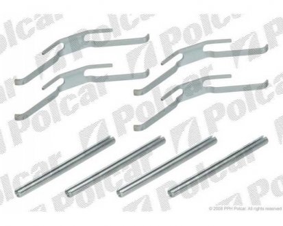 Монтажный комплект тормозных колодок OPEL (0975) Polcar LX0035