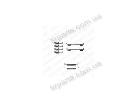 Ремкомплект барабанних колодок MERCEDES-BENZ SPRINT (0775) Polcar LY1259