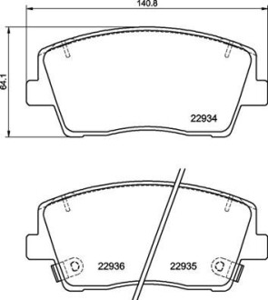 Фото автозапчасти гальмівні колодки Polcar P30119