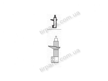 Фото автозапчастини газовий амортизатор FORD MONDEO 93- (93BB18045FJ, 93BX18045BJ, 93BX18045BH, D93BB18045BG, 93BX18045BB, 93BX18045FA, 93BX18045BK, 1141595, 5027608, 5028874, 93BX18045BA, 93BX18045FB, 5027606, 93BX18045BC, 93BX18045BG, 93BX18045FF, 93BB18045FH, AM93BX1 Polcar S010310G