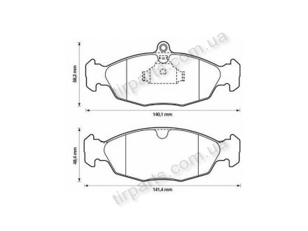 Фото автозапчастини гальмівні колодки OPEL VECTRA A (86_, (470083, 93220081, 93220081, PA1146, 11046948322, 11046948322, 363702161194, FD6391, 2801, JLM21344, JLM21344, PA597, RS5620, 11046148XX2, 11046148XX2, 1605824, 1605824, 470081, 90485140, 90485140, FD6709A, 11046 Polcar S70-0002