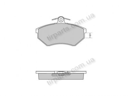 Фото автозапчасти тормозные колодки SEAT CORDOBA (6K2/C2 (357615115A, 357698151A, 588581, 8E0 698151, 357698151B, 35761 115B, FD6489A, 8A0 698 151C, 8E0 698 151A, 310 73, 357 698 151A, 2795, RS5740, 363702160273, 588586, 8E0698151, GBP842AF, FD6662E, 357615115A, 36370 Polcar S70-0005 (фото 1)