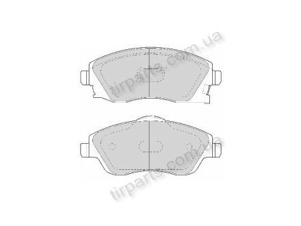 Фото автозапчасти тормозные колодки OPEL CORSA C nadwozi (93172261, 93172261, 93172261, 363702161219, 1605081, FD6960A, GBP1325AF, 09200106, 9 3184269, 1605974, 1605974, 1605974, 683481, 9200108, 9200108, AN-4015WK, 1605964, 1605964, 1605964, 7326, 783481, PA1476, VX Polcar S70-0031