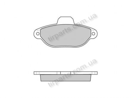 Фото автозапчасти тормозные колодки FIAT PUNTO (176), 09 (5892737, 5892737, 71769056, 9948045, 9948045, FD6504E, 77365191, VXL709, 79 6, GBP995AF, 363702160305, 71770985, 582886, FD6504A, 77362267, 77362267, 9947468, 9947468, 5892736, 5892736, 77362185, 77362185, FD66 Polcar S70-0050