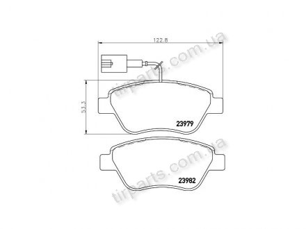 Фото автозапчасти тормозные колодки FIAT DOBLO (119), 03 (77364588, 77364874, 77364874, 363702161493, 425406, 425406, 71754802, 776 2194, 77362194, 77363942, 77363942, 77364477, 77364477, 77364517, 793781, FD7089A, 4254.96, 77364798, 77364832, 77366134, VXL1038, 36370 Polcar S70-0118 (фото 1)