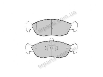 Фото автозапчасти тормозные колодки PEUGEOT 205 II (20A/ (425142, 425142, 42517, 425450, FD6760, 4251.34, 425138, 425138, 4251.67,14 8, 415188, 4251.39, 642181, 425482, 425482, 7258, E172540, 425170, 425170, 425450, 425134, 425134, E172083, E172083, 7021, 1617252480, Polcar S70-0143