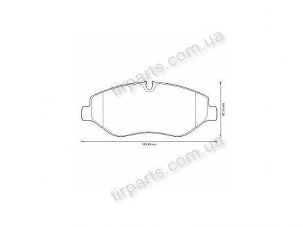 Фото автозапчастини гальмівні колодки Volkswagen CRAFTER 30-50 pla (004 420 8320, 5001868606, A0054205220, 2E0698151E, 9064210010, 0044208320, 0054207020, A0044208320, PA1701, 363702161473, A0044206720, A0064208420, 005 420 6720, 0054202120, 2E0 698 151, 5001 868 606, 9 Polcar S70-0178