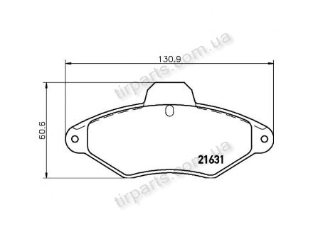 Тормозные колодки CITROËN XANTIA (X1), (FD6452, 425156, 425291, 592481, 95667789, 95667789, GBP846AF, 4251.14, 95665766, PA973, FD2112A, VXL701, 2880, RS7270, E172511, FD6452E, 4251.56, 95667786, 95667786, RP425114, RP425114, E172027, 425114, 59248 Polcar S70-0179 (фото 1)