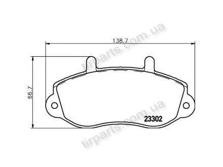 Фото автозапчасти тормозные колодки RENAULT MASTER 97- (4502797, 4502797, 4502797, 7701 207166, PA1173, FD6781E, GBP1236AF, 93173155, 9315 01150, 4501150, 9112777, 7701206369, 7701207166, 677386, 7701 205294, 677381, VXL320, 1605979, 1605979, 1605979, 7701 206 369, 9 Polcar S70-0377