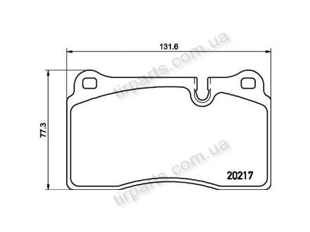 Фото автозапчастини гальмівні колодки (SFP500070) Polcar S70-0599