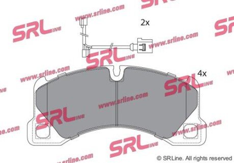 Фото автозапчастини гальмівні колодки Polcar S70-0935