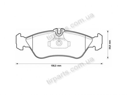 Фото автозапчастини гальмівні колодки MERCEDES-BENZ SPRINT (FD6678, FD6678V, 002 420 6020, A0024204020, 2D0 698 451, 363702160397, 627781, A0044202720, FD6678E, 0024206020, 0044202720, 902 423 0510, VXL184, GBP1077AF, RS7395, 20538 04, 9024230510, 002 420 4020, A9024230 Polcar S70-1060