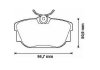 Фото автозапчасти тормозные колодки OPEL VIVARO nadwozie (4414520, 4414520, PA1433, 363702161078, 4414029, 4414029, 4414029, 7701050918,7 73646, 93173646, 701615117, 7701054772, VXL1123, 9199262, 9199262, 93192389, 95599224, 95599221, GBP 701698451, 9919262, 9919262, Polcar S70-1086 (фото 1)