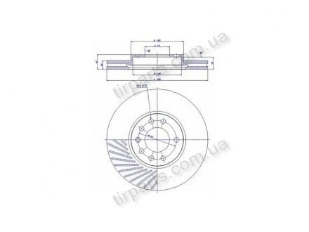 Фото автозапчастини гальмівні диски OPEL VECTRA B kombi (4566840, 4566840, 4839007, 4839007, WN1093, 955558, 90512029, 90512029, 90512029, 93179053, 353613422240, 5390786, 5390786, 5390786, GBD1054, GBD1195, NBD769, VBD888, 602778S3, 4839320, 4839320, 4839320, NBD726, 3 Polcar S71-0035