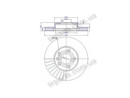 Фото автозапчастини гальмівні диски FORD GALAXY (WGR), 0 (BD792, 7M0 615 301E, GBD1036, WN846, 7M0615301G, 7M0615301G, 95VWX1125BD, DI955645, 1001093, 1001093, VBD962, 24513 01, 7M0615301, 1045994, 1045994, 7M0 615 301, 955645, 207096, NBD857, 7M0 615 301G, 1.5828.2.4, Polcar S71-0071